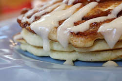 Cinnamon Bun Pancakes