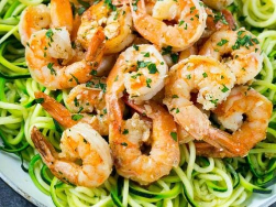 Shrimp Scampi with Zucchini Noodles